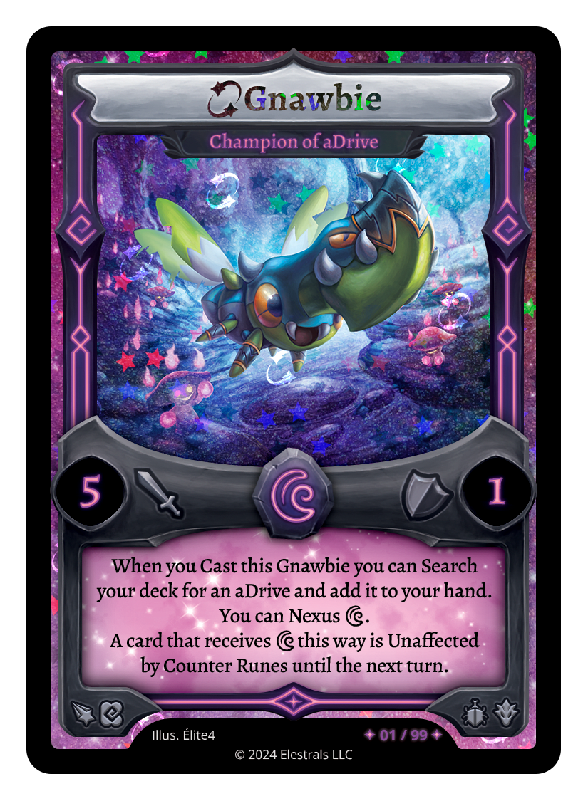 Gnawbie - Champion of aDrive - XX/99